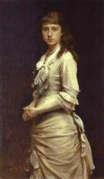 Ivan Nikolaevich Kramskoy - Portrait of Sophia Kramskaya the Artist's Daughter